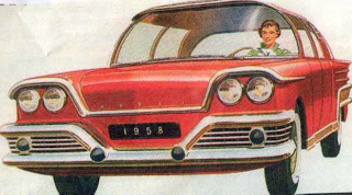 Illustration for article titled Nuclear-Powered Vehicle Concepts from the Mid-20th Century
